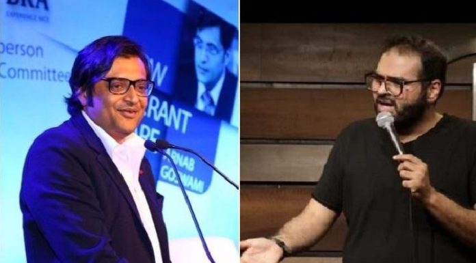 Video : ਕਾਮੇਡੀਅਨ ਕੁਨਾਲ ਕਾਮਰਾ ਨੇ ਹਵਾਈ ਜਹਾਜ਼ ‘ਚ ਪੱਤਰਕਾਰ ਅਰਨਬ ਨੂੰ ਕਿਹਾ ਬੁਜ਼ਦਿਲ, ਅਰਨਬ ਚੁੱਪ