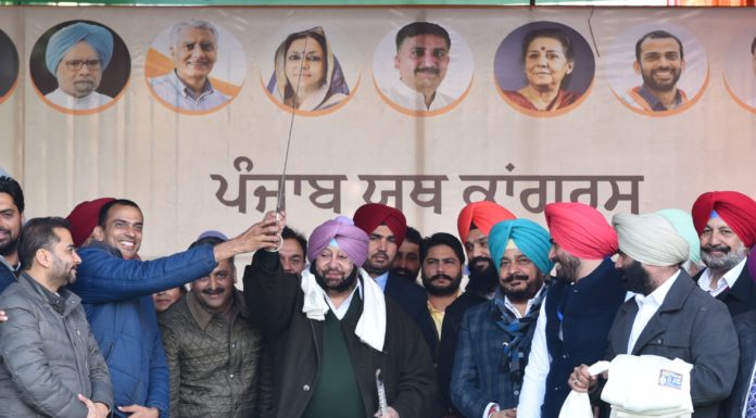 ਪੰਜਾਬ ਨੂੰ ਤਰੱਕੀ ਦੇ ਰਾਹ ਪਾਉਣ ਤੱਕ ਕੈਪਟਨ ਨਹੀਂ ਛੱਡਣਗੇ ਸਿਆਸਤ