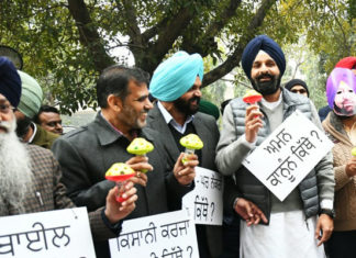 ਅਕਾਲੀ ਦਲ ਅਤੇ ਆਪ ਨੇ ਕੀਤਾ ਵਿਧਾਨ ਸਭਾ ‘ਚੋਂ ਵਾਕਆਉਟ, ਕਿਹਾ ਸਾਨੂੰ ਸਾਡਾ ਪੱਖ ਚੰਗੀ ਤਰਾਂ ਰਖਣ ਨਹੀਂ ਦਿੱਤਾ ਗਿਆ