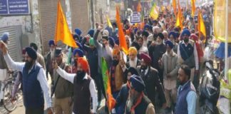 ਅਕਾਲੀ-ਭਾਜਪਾ ਨੇਤਾਵਾਂ ਨੇ ਕੱਢਿਆ ਸਰਕਾਰ ਦੇ ਖਿਲਾਫ ਰੋਸ਼ ਮਾਰਚ