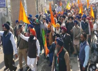 ਅਕਾਲੀ-ਭਾਜਪਾ ਨੇਤਾਵਾਂ ਨੇ ਕੱਢਿਆ ਸਰਕਾਰ ਦੇ ਖਿਲਾਫ ਰੋਸ਼ ਮਾਰਚ