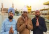 ਅਸ਼ੀਸ਼ ਵਿਦਿਆਰਥੀ ਨੇ ਪਰਿਵਾਰਕ ਮੈਂਬਰਾਂ ਸਮੇਤ ਸ਼੍ਰੀ ਹਰਿਮੰਦਿਰ ਸਾਹਿਬ ਮੱਥਾ ਟੇਕਿਆ