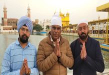 ਅਸ਼ੀਸ਼ ਵਿਦਿਆਰਥੀ ਨੇ ਪਰਿਵਾਰਕ ਮੈਂਬਰਾਂ ਸਮੇਤ ਸ਼੍ਰੀ ਹਰਿਮੰਦਿਰ ਸਾਹਿਬ ਮੱਥਾ ਟੇਕਿਆ