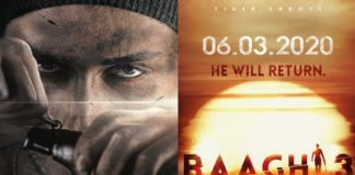 ‘ਬਾਗੀ-3’ ਫਿਲਮ 6 ਮਾਰਚ ਨੂੰ ਹੋਵੇਗੀ ਰਿਲੀਜ਼, ਪੋਸਟਰ ਸੋਸ਼ਲ ਮੀਡੀਆ ਤੇ ਵਾਇਰਲ