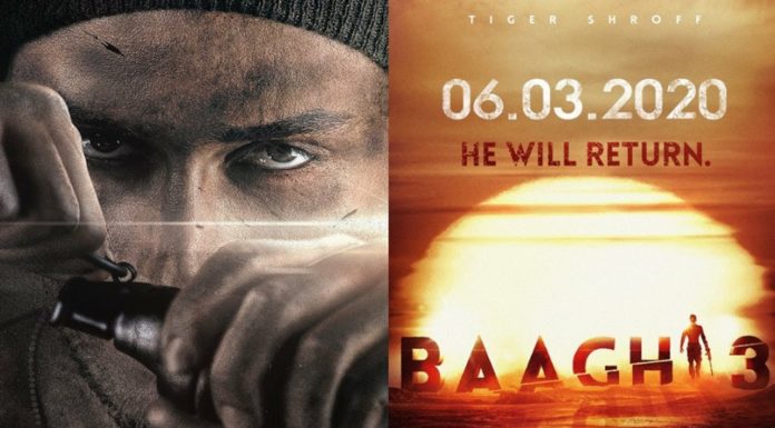 ‘ਬਾਗੀ-3’ ਫਿਲਮ 6 ਮਾਰਚ ਨੂੰ ਹੋਵੇਗੀ ਰਿਲੀਜ਼, ਪੋਸਟਰ ਸੋਸ਼ਲ ਮੀਡੀਆ ਤੇ ਵਾਇਰਲ