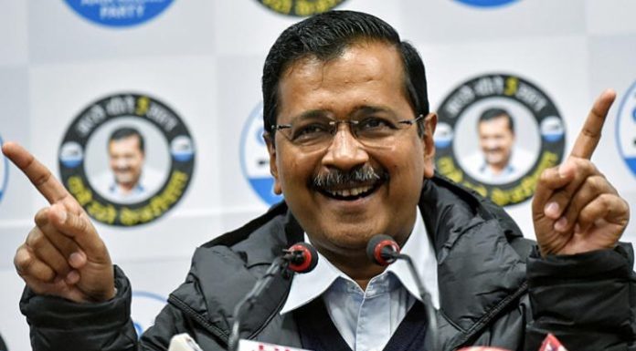 ਦਿੱਲੀ ਵਿੱਚ ਆਮ ਆਦਮੀ ਪਾਰਟੀ ਸਰਕਾਰ ਬਣਾਉਣ ਦੇ ਨੇੜੇ, ਪੜੋ 70 ਸੀਟਾਂ ਦੇ ਤਾਜ਼ਾ ਰੁਝਾਣ