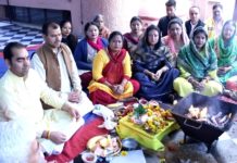 ਮਹਿਲਾ ਮੋਰਚਾ ਨੇ “ਕੋਰੋਨਾ” ਤੋਂ ਰਾਹਤ ਲਈ ਕਰਵਾਇਆ ਸ਼ਾਂਤੀ ਮਹਾਂ ਯੱਗਯ