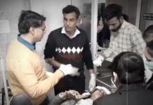 ਦਰਦਨਾਕ ਹਾਦਸਾ : ਧਾਰੀਵਾਲ ‘ਚ ਬੇਕਾਬੂ ਹੋ ਕੇ ਪਲਟੀ ਬੱਸ, 18 ਜ਼ਖਮੀ, ਇਕ ਮਹਿਲਾ ਦਾ ਪੈਰ ਤੇ ਬੱਚੇ ਦਾ ਹੱਥ ਵੱਢੀਆ ਗਿਆ