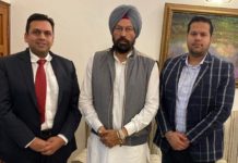 ਐਨਆਰਆਈ ਮਾਮਲਿਆਂ ਦੇ ਮੰਤਰੀ ਰਾਣਾ ਗੁਰਮੀਤ ਨਾਲ ਮਿਲੇ ਕਰਨ ਰੰਧਾਵਾ, ਕਿਹਾ – ਰੁਜਗਾਰ ਦੇ ਮੌਕੇ ਸਿਰਜਣਾ ਹੀ ਮੰਤਵ : ਕਰਨ ਰੰਧਾਵਾ