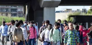 ਦਿੱਲੀ ਤੋਂ ਘਰ ਜਾ ਰਹੇ ਵਿਅਕਤੀ ਦੀ 200 ਕਿੱਲੋਮੀਟਰ ਪੈਦਲ ਚੱਲਣ ਕਾਰਨ ਹੋਈ ਮੌਤ