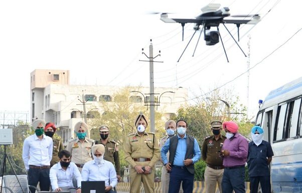 ਜਲੰਧਰ ‘ਚ ਕਰਫਿਊ ਦੇ ਨਿਯਮਾਂ ਦੀ ਉਲੰਘਣਾ ਕਰਨ ਵਾਲਿਆਂ ‘ਤੇ ਨਜ਼ਰ ਰੱਖੇਗੀ ਤੀਸਰੀ ਅੱਖ, ਯੂ.ਏ.ਵੀਜ਼ ਤਾਇਨਾਤ