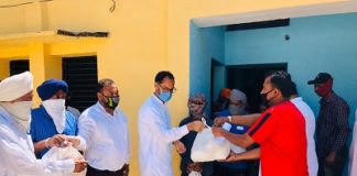 ਵਿਧਾਇਕ ਪਵਨ ਟੀਨੂੰ ਨੇ ਪਿੰਡ ਬਿਆਸ ‘ਚ ਵੰਡਿਆ ਰਾਸ਼ਨ