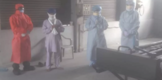 ਪਰਿਵਾਰਕ ਮੈਂਬਰ ਨੇ ਕੋਰੋਨਾ ਮਰੀਜ਼ ਦੀ ਮ੍ਰਿਤਕ ਦੇਹ ਲੈਣ ਤੋਂ ਕੀਤਾ ਇਨਕਾਰ, ਪਟਵਾਰੀਆਂ ਨੇ ਕੀਤਾ ਸੰਸਕਾਰ