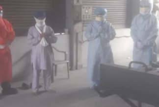 ਪਰਿਵਾਰਕ ਮੈਂਬਰ ਨੇ ਕੋਰੋਨਾ ਮਰੀਜ਼ ਦੀ ਮ੍ਰਿਤਕ ਦੇਹ ਲੈਣ ਤੋਂ ਕੀਤਾ ਇਨਕਾਰ, ਪਟਵਾਰੀਆਂ ਨੇ ਕੀਤਾ ਸੰਸਕਾਰ