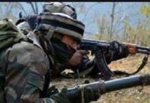 ਕਸ਼ਮੀਰ ਵਿਚ 4 ਘੰਟੇ ਦੀ ਮੁਠਭੇੜ ‘ਚ ਸੁਰੱਖਿਆ ਬਲਾਂ ਨੇ ਚਾਰ ਅੱਤਵਾਦੀ ਮਾਰੇ, ਮੇਜਰ ਜ਼ਖਮੀ