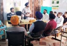 ਸਿਹਤ ਵਿਭਾਗ ਵੱਲੋਂ ਕੋਰੋਨਾ ਵਾਇਰਸ ਤੋਂ ਬਚਾਅ ਬਾਰੇ ਮੈਡੀਕਲ ਪ੍ਰਰੈਕਟੀਸ਼ਨਰਜ ਮੈਂਬਰਾਂ ਨੂੰ ਦਿੱਤੀ ਜਾਣਕਾਰੀ