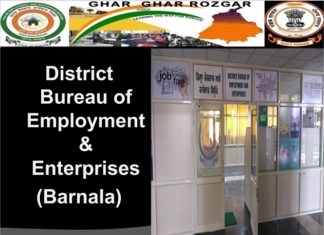 ਬਰਨਾਲਾ ਦੇ ਨੌਜਵਾਨਾਂ ਨੂੰ ਰੋਜ਼ਗਾਰ ਬਿਊਰੋ ਵੱਲੋਂ ਆਨਲਾਇਨ ਰਜਿਸਟ੍ਰੇਸ਼ਨ ਕਰਵਾਉਣ ਦਾ ਸੱਦਾ