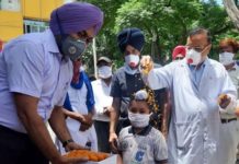 ਫਿਰੋਜ਼ਪੁਰ ‘ਚ ਰਿਪੋਰਟ ਨੈਗੇਟਿਵ ਆਉਣ ਤੋਂ ਬਾਅਦ 39 ਮਰੀਜ਼ਾਂ ਨੂੰ ਘਰ ਭੇਜਿਆ, ਹੁਣ 4 ਐਕਟਿਵ ਕੇਸ