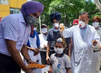 ਫਿਰੋਜ਼ਪੁਰ ‘ਚ ਰਿਪੋਰਟ ਨੈਗੇਟਿਵ ਆਉਣ ਤੋਂ ਬਾਅਦ 39 ਮਰੀਜ਼ਾਂ ਨੂੰ ਘਰ ਭੇਜਿਆ, ਹੁਣ 4 ਐਕਟਿਵ ਕੇਸ