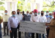 ਵਟਸਐਪ ਗਰੁੱਪ ”ਫਿਰੋਜ਼ਪੁਰ ਦਾ ਮਾਮਲਾ” ਨੇ ਵੈਂਟੀਲੇਟਰਾਂ ਲਈ 5 ਲੱਖ ਰੁਪਏ ਕੀਤੇ ਦਾਨ