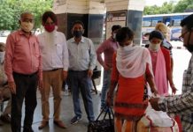 ਫਰੀਦਕੋਟ ਤੋਂ ਬਿਹਾਰ ਨਾਲ ਸਬੰਧਤ 285 ਮਜ਼ਦੂਰਾਂ ਨੂੰ ਭੇਜਿਆ ਘਰ