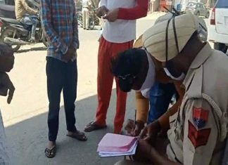 ਜਲੰਧਰ ਦਿਹਾਤੀ ਪੁਲਿਸ ਨੇ 20 ਮਈ ਤੋਂ ਹੁਣ ਤੱਕ ਮਾਸਕ ਨਾ ਪਹਿਨਣ ਵਾਲੇ 5804 ਅਤੇ ਜਨਤਕ ਥਾਵਾਂ ‘ਤੇ ਥੁੱਕਣ ਲਈ 115 ਲੋਕਾਂ ਦੇ ਚਲਾਨ