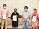 ਸ਼ਹੀਦਾਂ ਦੇ ਪਰਿਵਾਰਕ ਮੈਂਬਰਾਂ ਨੂੰ ਨਿਯੁਕਤੀ ਪੱਤਰ ਸੌਂਪੇ