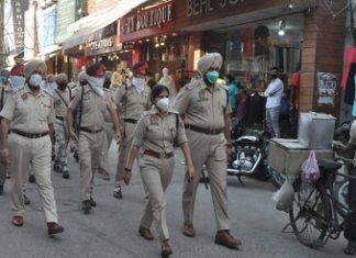 ਜਲੰਧਰ ਦੇ ਥਾਣਾ 4 ਨੂੰ ਕੀਤਾ ਸੈਨੇਟਾਇਜ਼, 72 ਪੁਲਿਸ ਕਰਮੀਆਂ ਦੇ ਸੈਂਪਲ ਲੈਣ ਤੋਂ ਬਾਅਦ ਕੀਤਾ ਹੋਮ ਕੁਆਰੰਟਾਇਨ