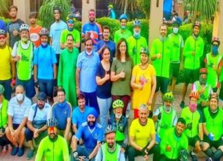 डाक्टर्स डे : साइकिल रैली कर किया जालंधर के लोगों को फिट रहने के प्रति अवेयर