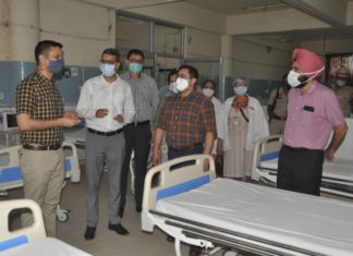 ਸਿਵਲ ਹਸਪਤਾਲ ਜਲੰਧਰ ‘ਚ ਹੁਣ 56 ਬੈਡ 2 ਵਿਸ਼ੇਸ਼ ਐਚ.ਐਫ.ਐਨ.ਓ (H.F.N.O) ਮਸ਼ੀਨਾਂ ਨਾਲ ਤਿਆਰ