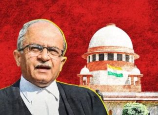 ਐਡਵੋਕੇਟ ਪ੍ਰਸ਼ਾਤ ਭੂਸ਼ਣ ਨੂੰ ਸੁਪਰੀਮ ਕੋਰਟ ਨੇ ਲਾਇਆ 1 ਰੁਪਏ ਜੁਰਮਾਨਾ