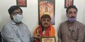 ਜਲੰਧਰ ਦੇ ਪੁਨੀਤ ਸ਼ੁਕਲਾ ਨੂੰ ਰਾਮ ਮੰਦਰ ਸੰਘਰਸ਼ ‘ਚ ਲੱਗੀ ਸੀ ਗੋਲ਼ੀ, ਰਾਜੇਸ਼ ਬਾਘਾ ਨੇ ਕੀਤਾ ਸਨਮਾਨ