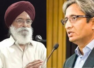 ਸੁਰਜੀਤ ਪਾਤਰ ਨੇ NDTV ਦੇ ਪੱਤਰਕਾਰ ਰਵੀਸ਼ ਕੁਮਾਰ ਦੇ ਨਾਂਅ ਲਿਖੀ ਨਜ਼ਮ