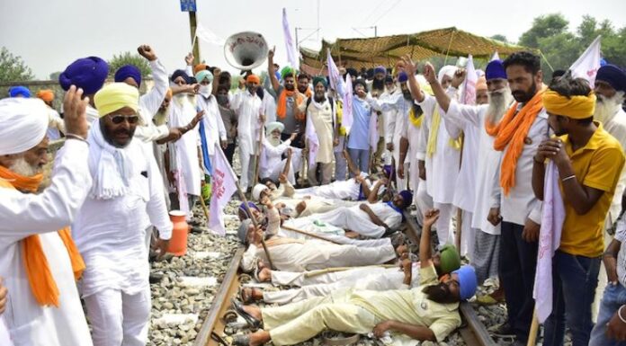 ਕਿਸਾਨੀ ਰੋਹ : ਹੁਣ ਕਿਸਾਨ 29 ਸਤੰਬਰ ਤੱਕ ਕਰਨਗੇ ਰੇਲਾਂ ਜਾਮ