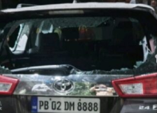 ਬੀਜੇਪੀ ਦੇ ਪੰਜਾਬ ਪ੍ਰਧਾਨ ‘ਤੇ ਹਮਲਾ, ਗੱਡੀ ਦਾ ਸ਼ੀਸ਼ਾ ਤੋੜ੍ਹਿਆ