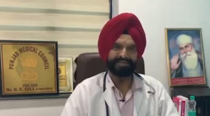 ਜਨਤਾ ਤੇ ਔਕਸਫੌਰਡ ਹਸਪਤਾਲ ਦੇ ਮਾਲਕ ਡਾ .ਜੀ ਐਸ ਗਿੱਲ ਦਾ ਦੇਹਾਂਤ