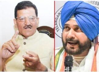 ਸਾਡੀ ਪਾਰਟੀ ਲਈ 2022 ਦੀਆਂ ਚੋਣਾਂ ਲੜਨਗੇ ਨਵਜੋਤ ਸਿੰਘ ਸਿੱਧੂ – ਭਾਜਪਾ ਨੇਤਾ