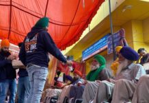 ਕਿਸਾਨ ਅੰਦੋਲਨ – ਖ਼ਾਲਸਾ ਏਡ ਨੇ ਬਜ਼ੁਰਗ ਕਿਸਾਨਾਂ ਦੀਆਂ ਲੱਤਾਂ ਦੀ ਮਾਲਿਸ਼ ਲਈ ਲਾਈਆਂ ਮਸ਼ੀਨਾਂ