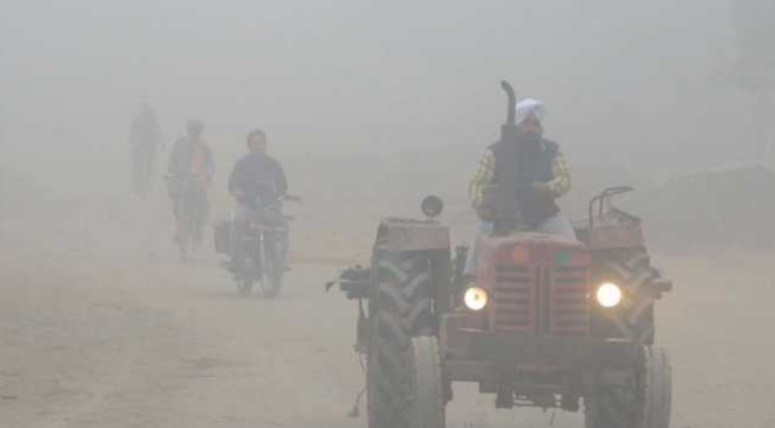 ਪੰਜਾਬ ‘ਚ ਵਧੇਗੀ ਧੁੰਦ, ਕਈ ਥਾਵਾਂ ‘ਤੇ ਮੀਂਹ ਪੈਣ ਦੀ ਸੰਭਾਵਨਾ