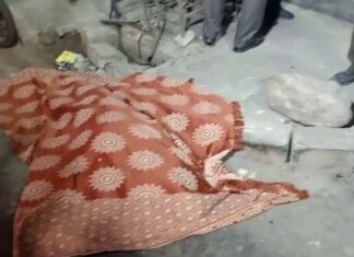 ਗੁਰੂ ਰਵਿਦਾਸ ਚੌਕ ‘ਚ ਟਰੱਕ ਵਾਲੇ ਨੇ ਬਾਇਕ ‘ਤੇ ਪਤੀ ਅਤੇ ਬੱਚੇ ਨਾਲ ਜਾ ਰਹੀ ਮਹਿਲਾ ਨੂੰ ਕੁਚਲਿਆ