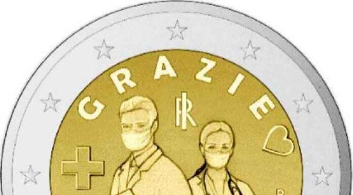 ਇਟਲੀ ਸਰਕਾਰ ਨੇ ਸਿਹਤ ਵਰਕਰਾਂ ਨੂੰ ਸਮਰਪਿਤ 2 ਯੂਰੋ ਦਾ ਸਪੈਸ਼ਲ ਸਿੱਕਾ ਕੀਤਾ ਜਾਰੀ