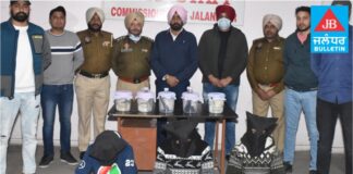 ਜਲੰਧਰ ਦੇ ਜੇਪੀ ਨਗਰ ਵਿੱਚ ਲੁਟੇਰਿਆਂ ਅਤੇ ਪੁਲਿਸ ਵਿਚਾਲੇ ਫਾਈਰਿੰਗ, ਮਿੱਠੂ ਬਸਤੀ ਦੇ ਤਿੰਨ ਅਰੋਪੀ ਗ੍ਰਿਫਤਾਰ