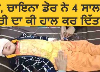 ਵੇਖੋ, ਚਾਇਨਾ ਡੋਰ ਨੇ 4 ਸਾਲ ਦੀ ਬੱਚੀ ਦਾ ਕੀ ਹਾਲ ਕਰ ਦਿੱਤਾ…