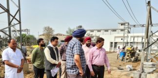 ਡਿਸਟ੍ਰੀਬਿਸ਼ਨ ਅਫਸਰ ਆਉਣ ਵਾਲੇ ਝੋਨੇ ਦੇ ਸੀਜ਼ਨ ਵਿੱਚ ਵਧੀਆ ਬਿਜਲੀ ਸਪਲਾਈ ਲਈ ਵਧੀਆ ਯਤਨ ਅਤੇ ਨਤੀਜੇ ਅਧਾਰਤ ਪ੍ਰਬੰਧ ਕਰਨ : ਇੰਜ: ਡੀ. ਪੀ.ਐੱਸ. ਗਰੇਵਾਲ