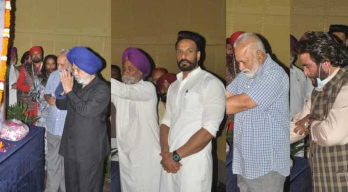 ਸਾਰੀਆਂ ਪਾਰਟੀਆਂ ਦੇ ਆਗੂਆਂ ਵਲੋਂ ਬੂਟਾ ਸਿੰਘ ਵਲੋਂ ਰਾਸ਼ਟਰ ਨਿਰਮਾਣ ਅਤੇ ਏਕਤਾ ਦੀ ਸੁਰੱਖਿਆ ’ਚ ਪਾਏ ਗਏ ਯੋਗਦਾਨ ਨੂੰ ਕੀਤਾ ਗਿਆ ਯਾਦ