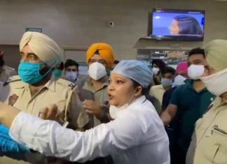 ਕੋਰੋਨਾ ਮਰੀਜ਼ ਦੀ ਮੌਤ ਤੋਂ ਬਾਅਦ ਕੇਅਰਮੈਕਸ ਹਸਪਤਾਲ ‘ਚ ਹੰਗਾਮਾ