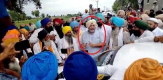 ਖੇਮਕਰਨ ‘ਚ ਕਾਂਗਰਸੀ MP ਡਿੰਪਾ ਤੇ MLA ਸੁਖਪਾਲ ਭੁੱਲਰ ਦਾ ਕਿਸਾਨਾਂ ਵੱਲੋਂ ਜ਼ਬਰਦਸਤ ਵਿਰੋਧ, ਗੱਡੀਆਂ ਘੇਰ ਕੇ ਲਾਏ ਮੁਰਦਾਬਾਦ ਦੇ ਨਾਅਰੇ
