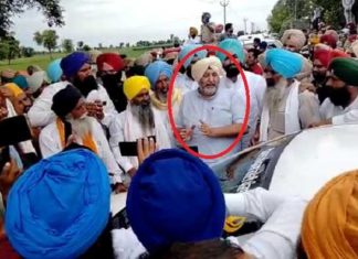 ਖੇਮਕਰਨ ‘ਚ ਕਾਂਗਰਸੀ MP ਡਿੰਪਾ ਤੇ MLA ਸੁਖਪਾਲ ਭੁੱਲਰ ਦਾ ਕਿਸਾਨਾਂ ਵੱਲੋਂ ਜ਼ਬਰਦਸਤ ਵਿਰੋਧ, ਗੱਡੀਆਂ ਘੇਰ ਕੇ ਲਾਏ ਮੁਰਦਾਬਾਦ ਦੇ ਨਾਅਰੇ