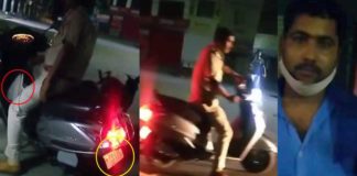ਅੰਡੇ ਚੋਰੀ ਕਰਨ ਤੋਂ ਬਾਅਦ ਆਈਸਕ੍ਰੀਮ ਲਿਜਾਂਦੇ ਪੁਲਿਸ ਮੁਲਾਜ਼ਮ ਦੀ ਵੀਡੀਓ ਵਾਇਰਲ