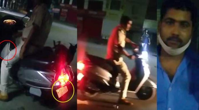 ਅੰਡੇ ਚੋਰੀ ਕਰਨ ਤੋਂ ਬਾਅਦ ਆਈਸਕ੍ਰੀਮ ਲਿਜਾਂਦੇ ਪੁਲਿਸ ਮੁਲਾਜ਼ਮ ਦੀ ਵੀਡੀਓ ਵਾਇਰਲ